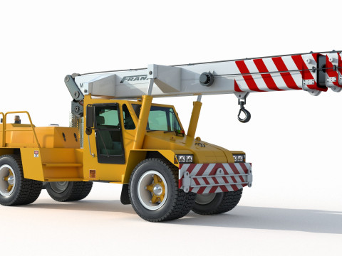 Franna 18t Crane 3D मॉडल