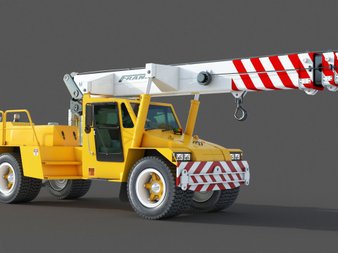 Franna 18t Crane 3D मॉडल