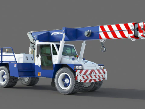 Franna 18t Crane 3D Model