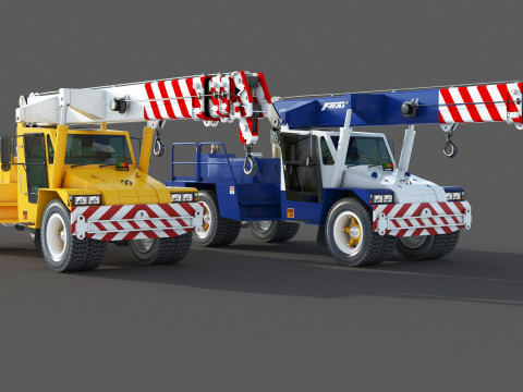 Franna 18t Crane 3D मॉडल