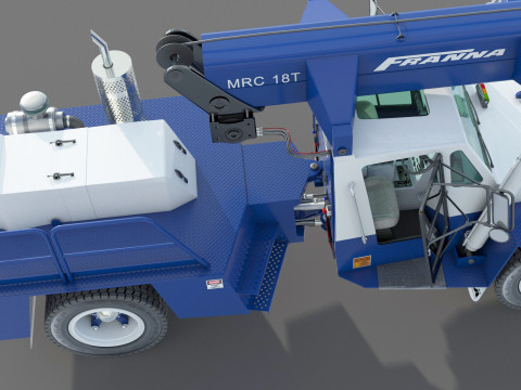 Franna 18t Crane 3D मॉडल