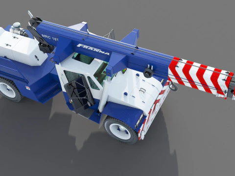 Franna 18t Crane 3D Model