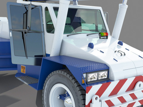 Franna 18t Crane 3D मॉडल