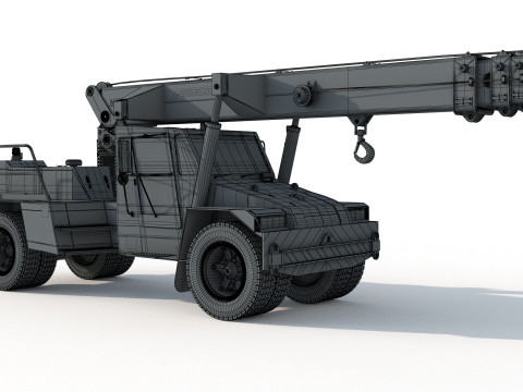 Franna 18t Crane 3D मॉडल