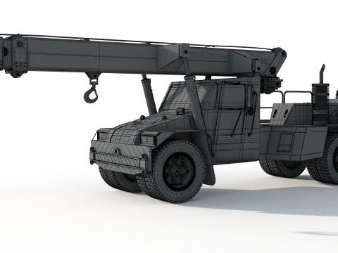 Franna 18t Crane 3D Model