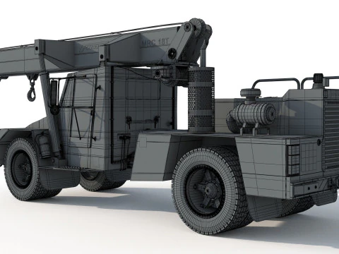 Franna 18t Crane 3D Model
