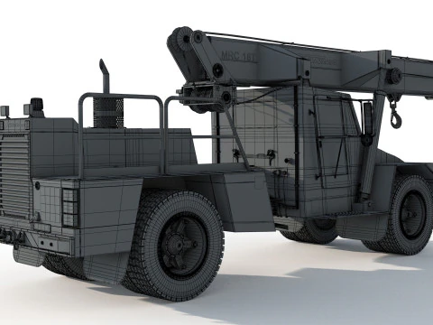 Franna 18t Crane 3D Model