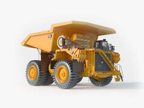 Caterpillar Cat 794 AC Mining Truck 3D Модель