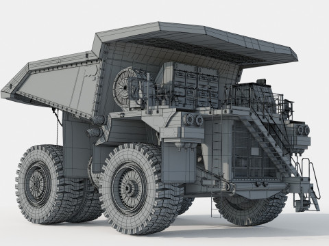 Caterpillar Cat 794 AC Mining Truck 3D 모델