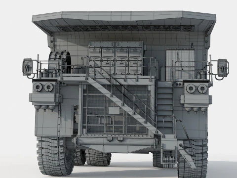 Camion da miniera Caterpillar Cat 794 AC Modello 3D