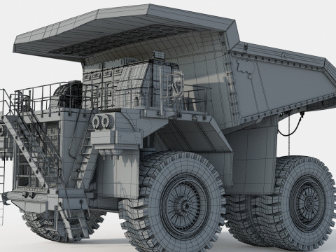 Caterpillar Cat 794 AC Mining Truck 3D 모델