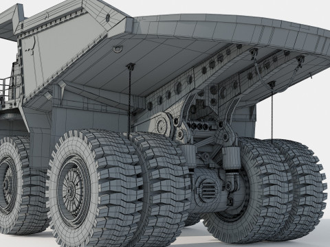 Caterpillar Cat 794 AC Mining Truck 3D 모델