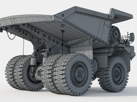 Caterpillar Cat 794 AC Mining Truck 3D 모델