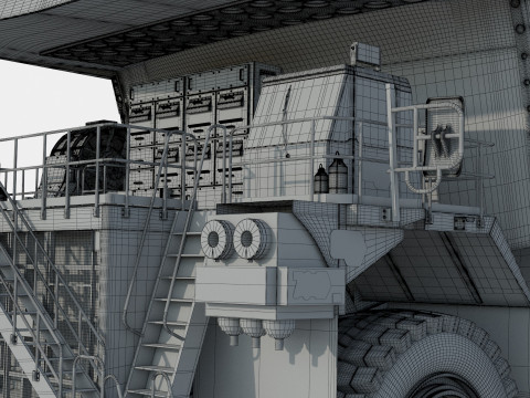 Caterpillar Cat 794 AC Mining Truck 3D 모델