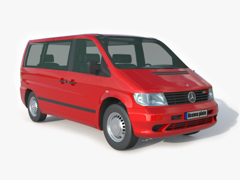 Mercedes Benz Vito 3D Model