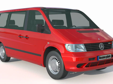 Mercedes Benz Vito Modello 3D