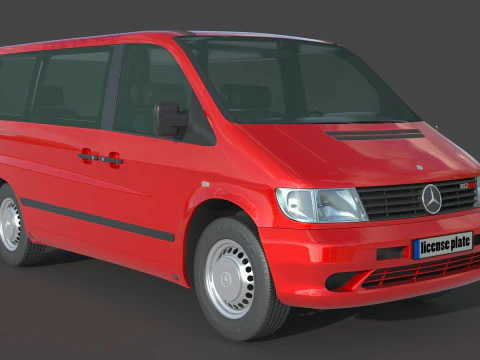 Mercedes Benz Vito Modello 3D