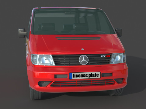 Mercedes Benz Vito Model 3D
