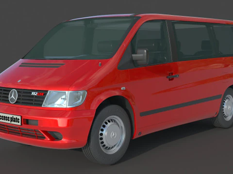 Mercedes Benz Vito Modello 3D