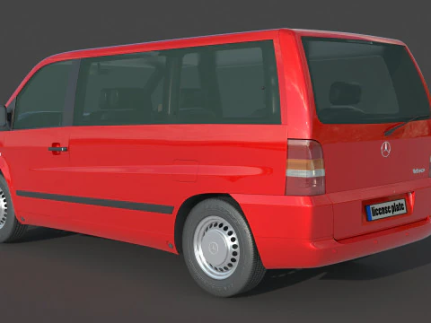 Mercedes Benz Vito Modello 3D
