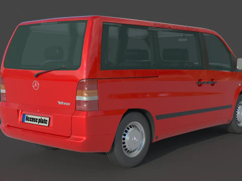 Mercedes Benz Vito Modello 3D
