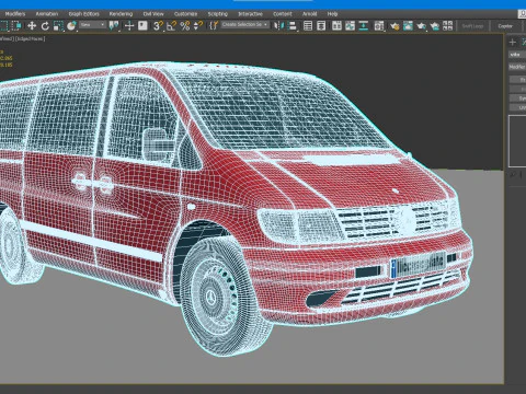 Mercedes Benz Vito Modello 3D