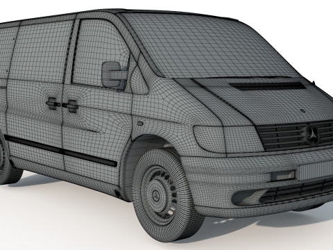 Mercedes Benz Vito Model 3D