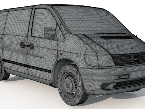 Mercedes Benz Vito Modello 3D