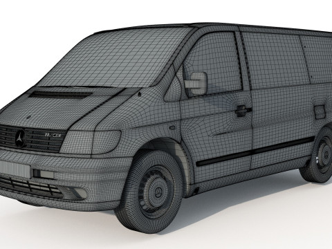Mercedes Benz Vito Model 3D