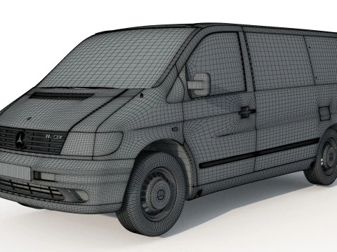Mercedes Benz Vito Modello 3D