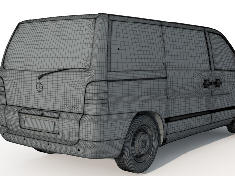 Mercedes Benz Vito Model 3D
