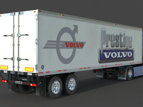 Volvo 460 FM Truck 3D Model