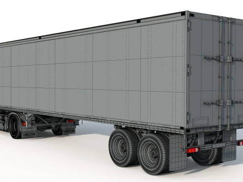 Volvo 460 FM Truck 3D Model