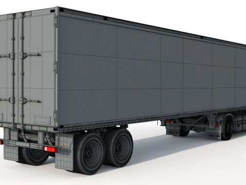Volvo 460 FM Truck 3D Model