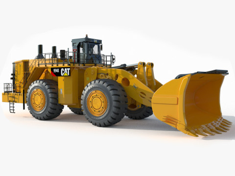 Caterpillar Cat 994K Wheel Loader 3D मॉडल
