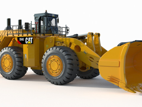 Caterpillar Cat 994K Wheel Loader Modello 3D