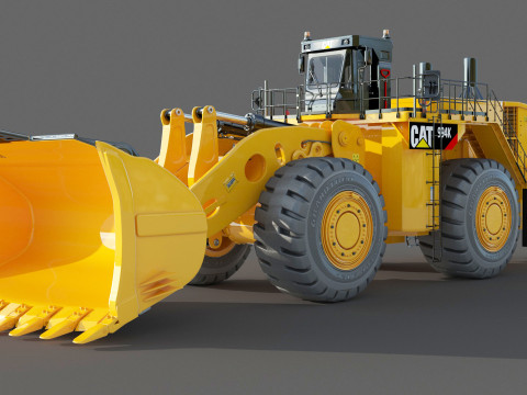 Caterpillar Cat 994K Wheel Loader Modello 3D