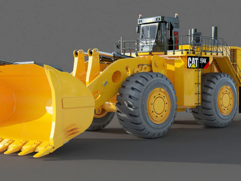 Caterpillar Cat 994K Wheel Loader 3D Model