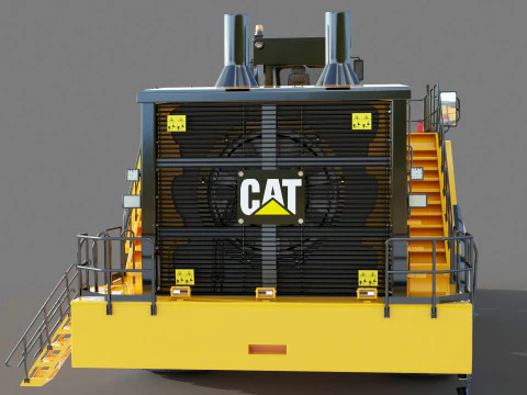 Caterpillar Cat 994K Wheel Loader 3D Model