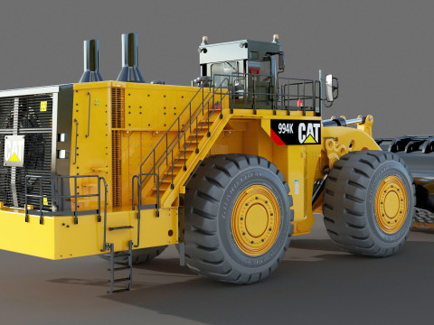 Caterpillar Cat 994K Wheel Loader Modello 3D