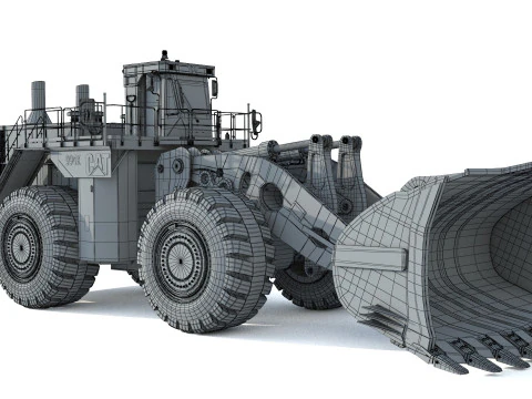 Caterpillar Cat 994K Wheel Loader 3D Model