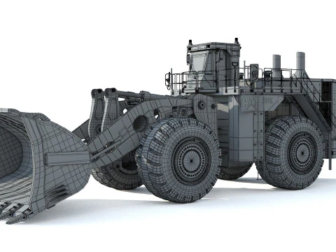 Caterpillar Cat 994K Wheel Loader 3D Model