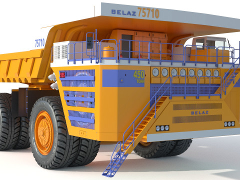 Belaz 75710 Mining Truck 3D-Modell