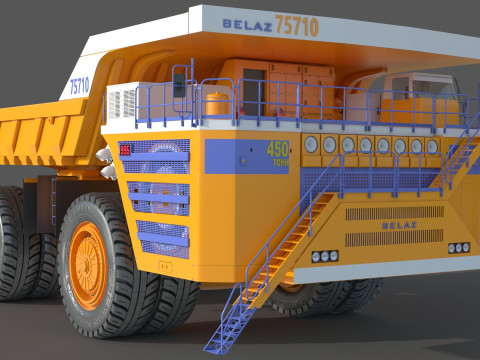 Belaz 75710 Mining Truck 3D-Modell