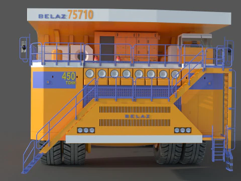Belaz 75710 Mining Truck 3D Model
