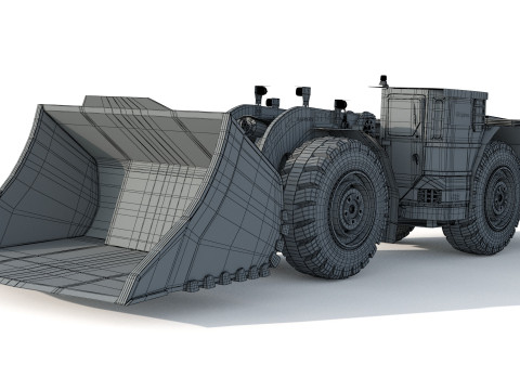 Scooptram ST14 Technical Specification 3D Model