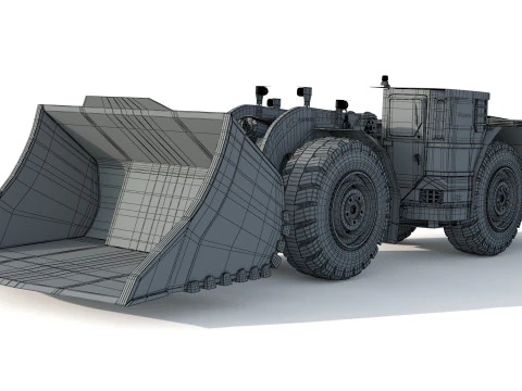 Especifica&ccedil;&atilde;o T&eacute;cnica Scooptram ST14 Modelo 3D