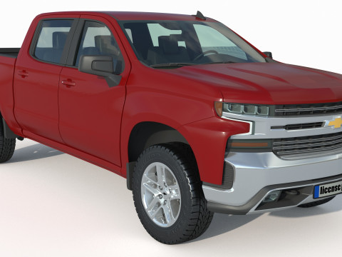 Chevrolet Silverado 3D 模型