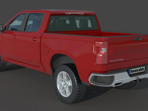 Chevrolet Silverado 3D Model