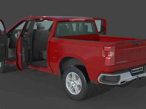 Chevrolet Silverado 3D Model